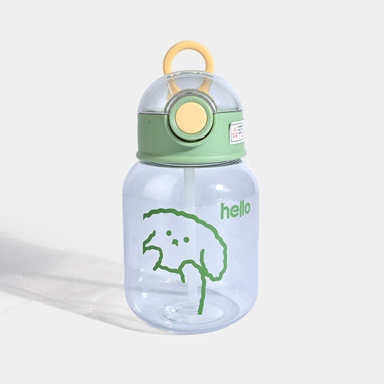 CARTOON TRANSPARENT WATER BOTTLE/BEAKER | SH2898 BLUE