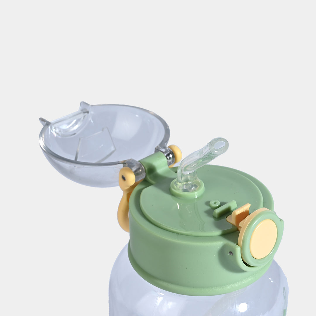 CARTOON TRANSPARENT WATER BOTTLE/BEAKER | SH2898 BLUE