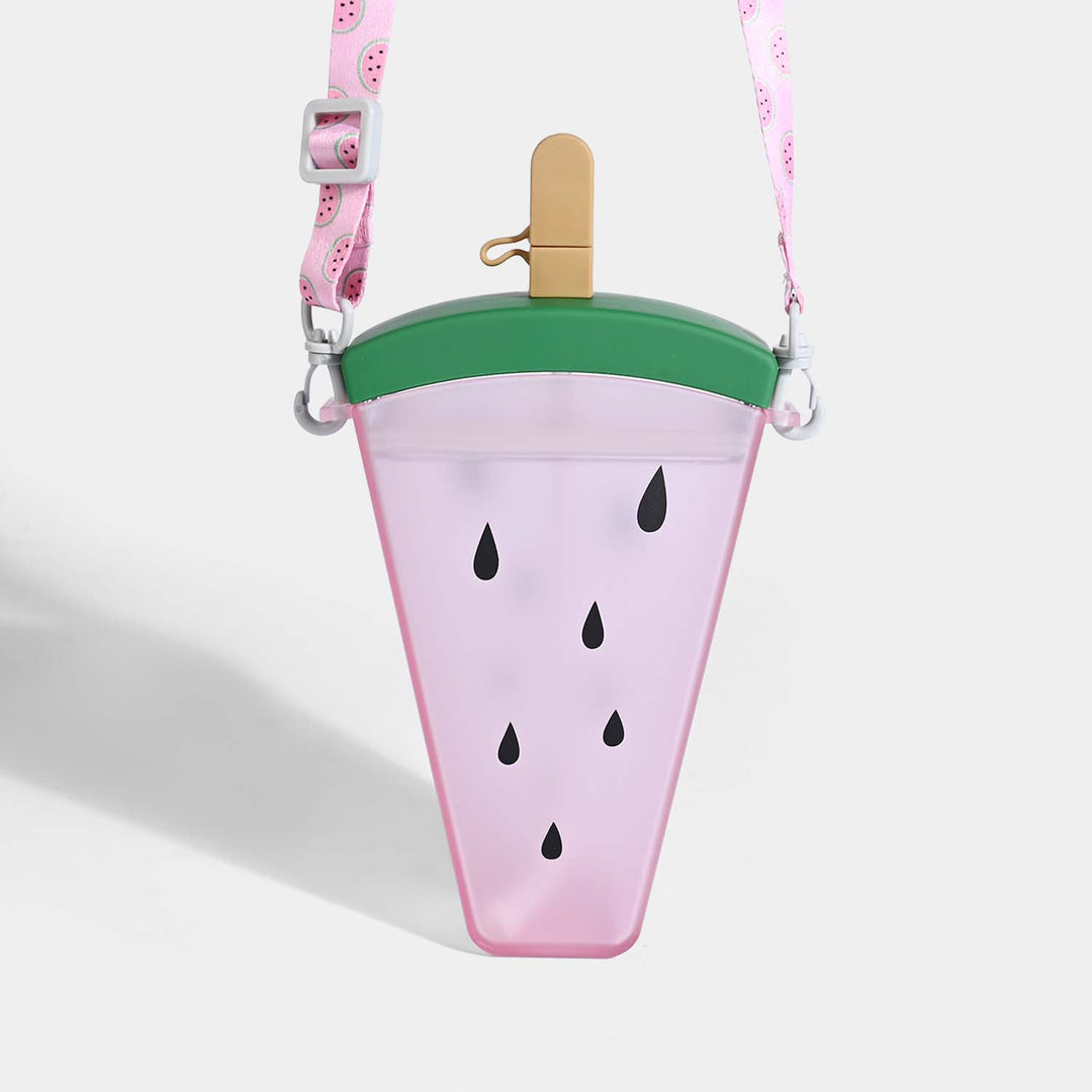 POPSICLE SHAPED KIDS WATER BOTTLE/BEAKER | SH2901 PINK