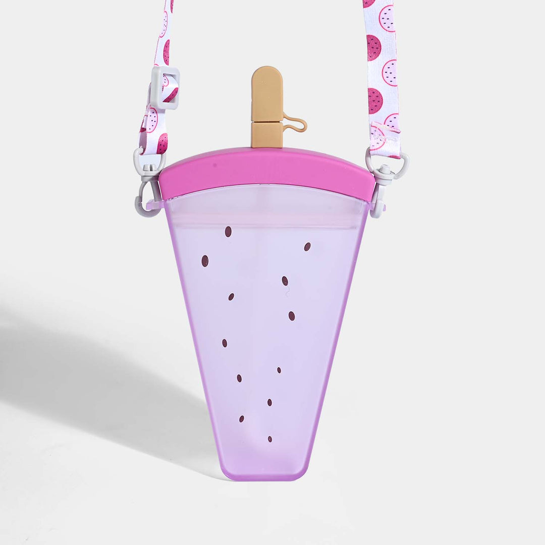 POPSICLE SHAPED KIDS WATER BOTTLE/BEAKER | SH2901 PURPLE