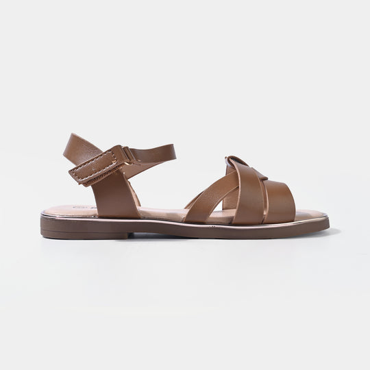 Girls Sandal 189-7-CAMEL