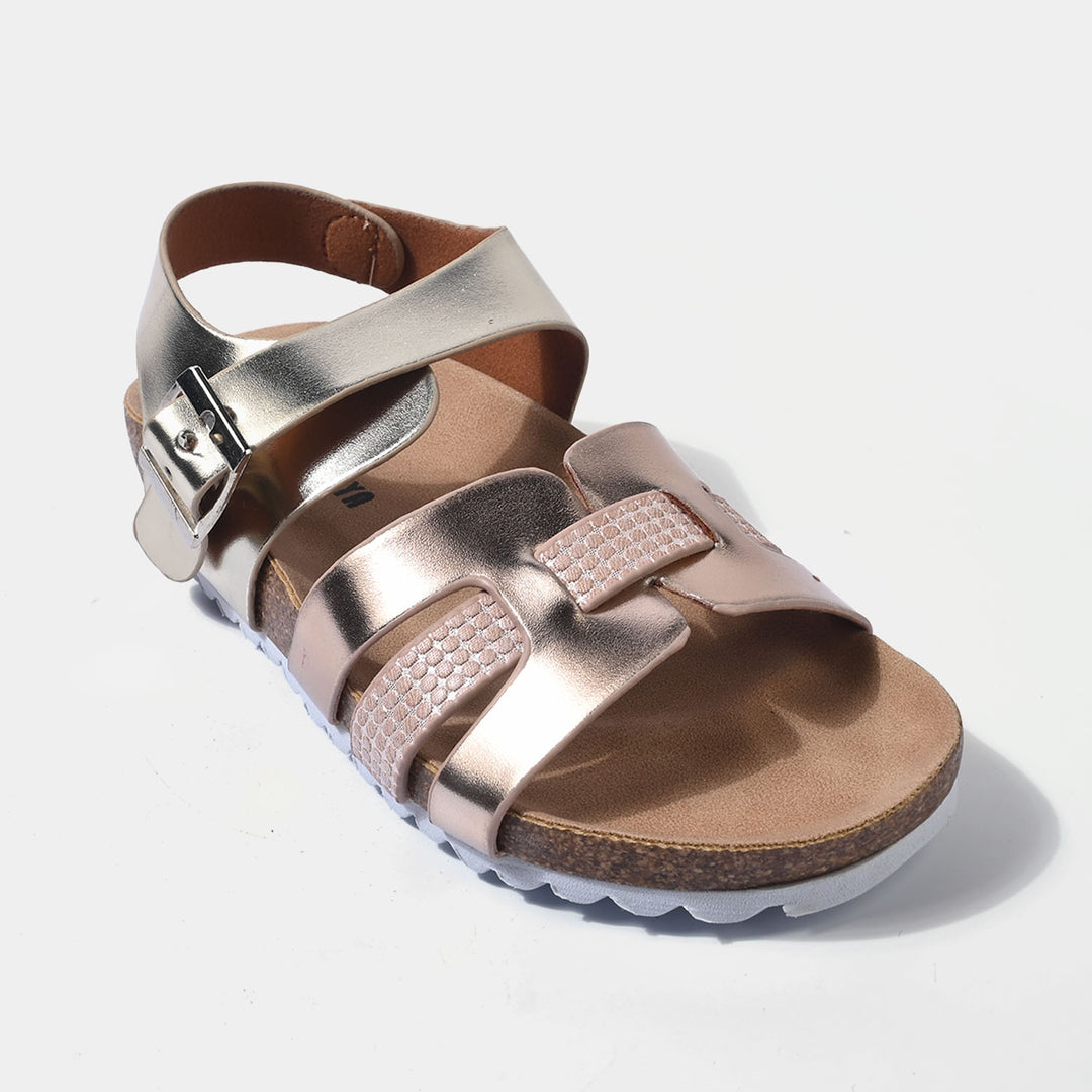 Girls Sandal 188-1-Golden