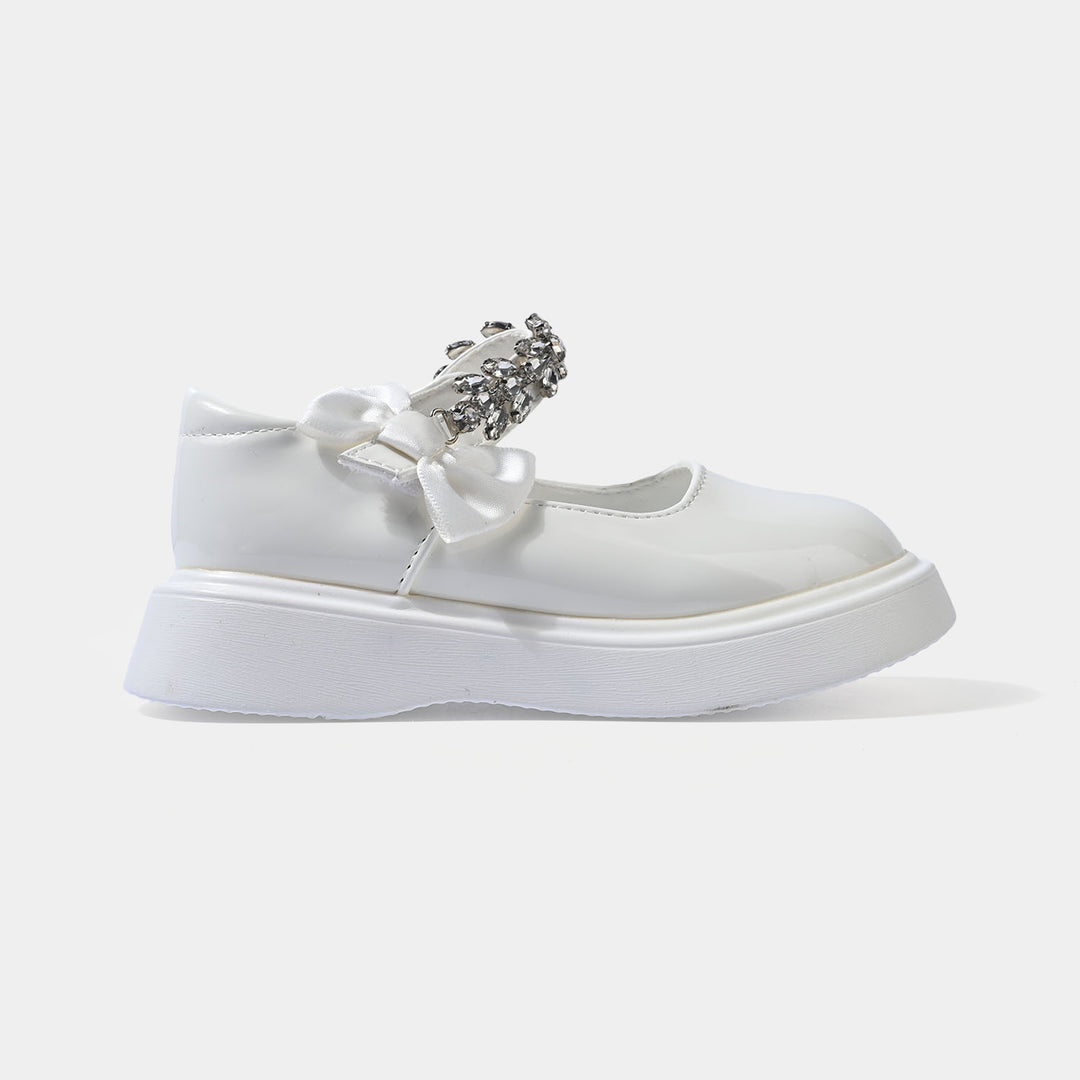 Girls Pumps 186-6-White