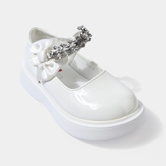 Girls Pumps 186-6-White