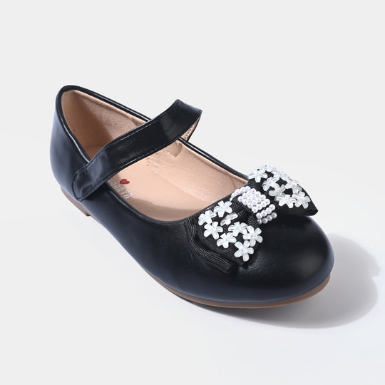 Girls Pumps 187-4-BLACK