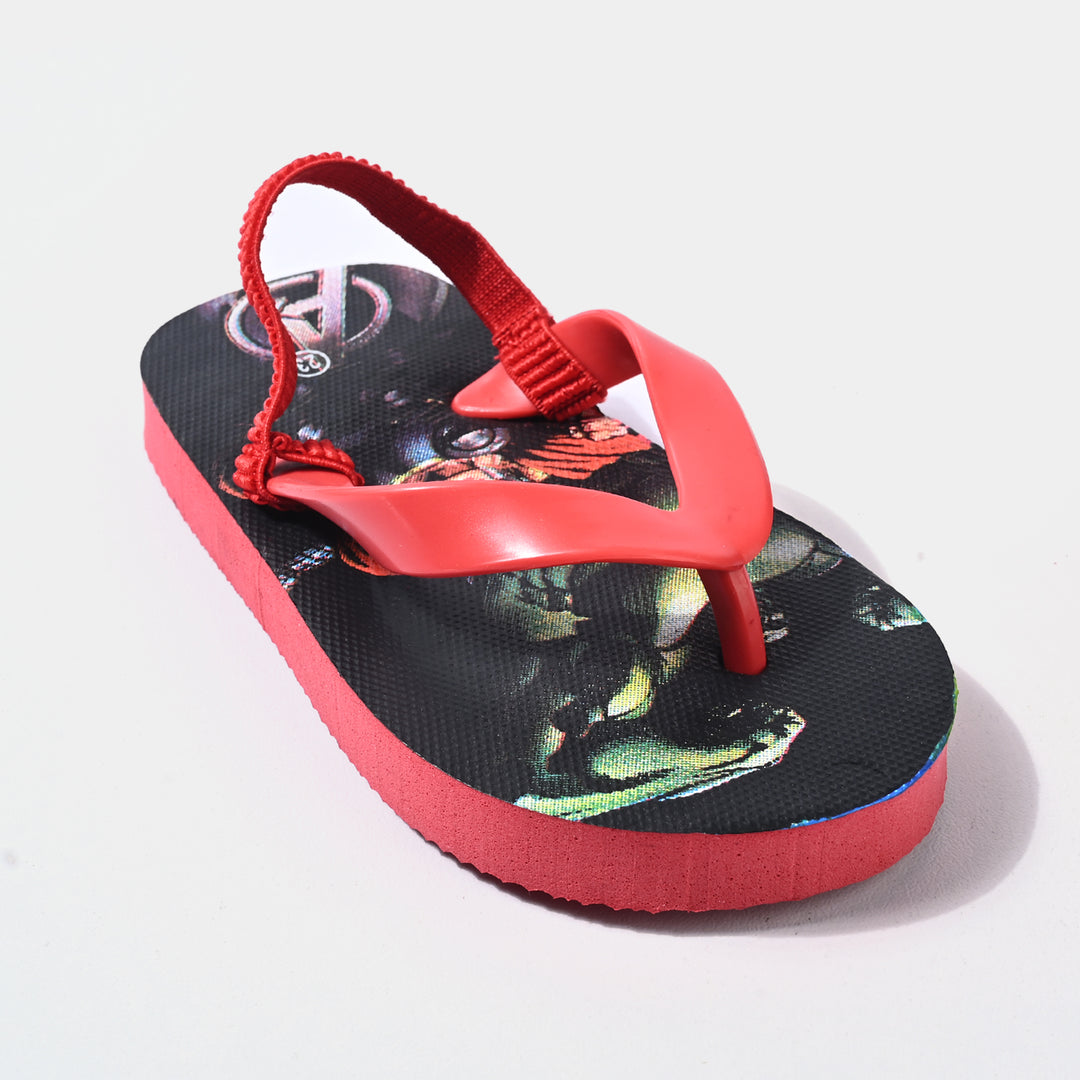 Boys Slipper BB-66-RED