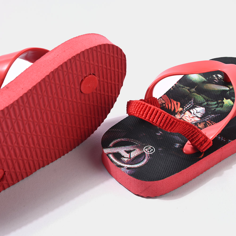 Boys Slipper BB-66-RED