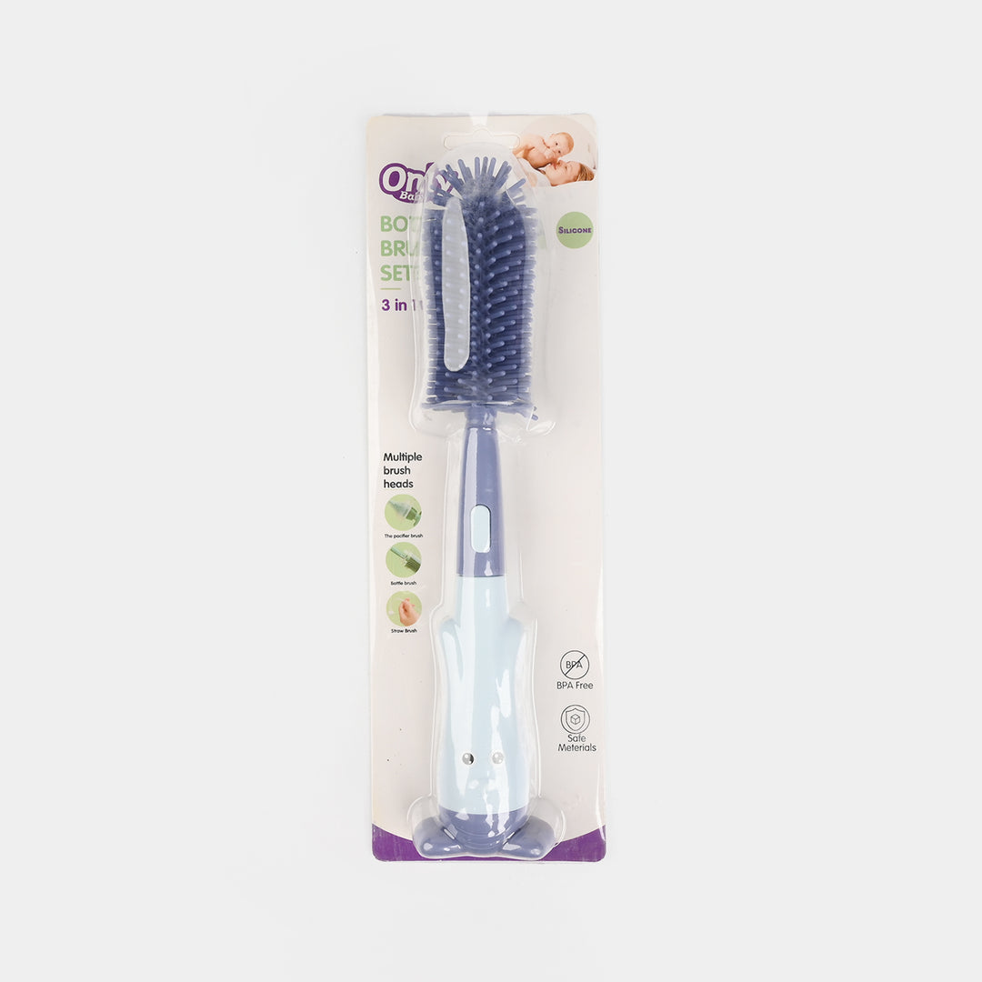 3in1 Baby Bottle Brush Set