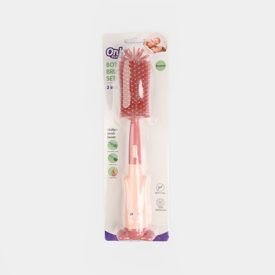 3in1 Baby Bottle Brush Set