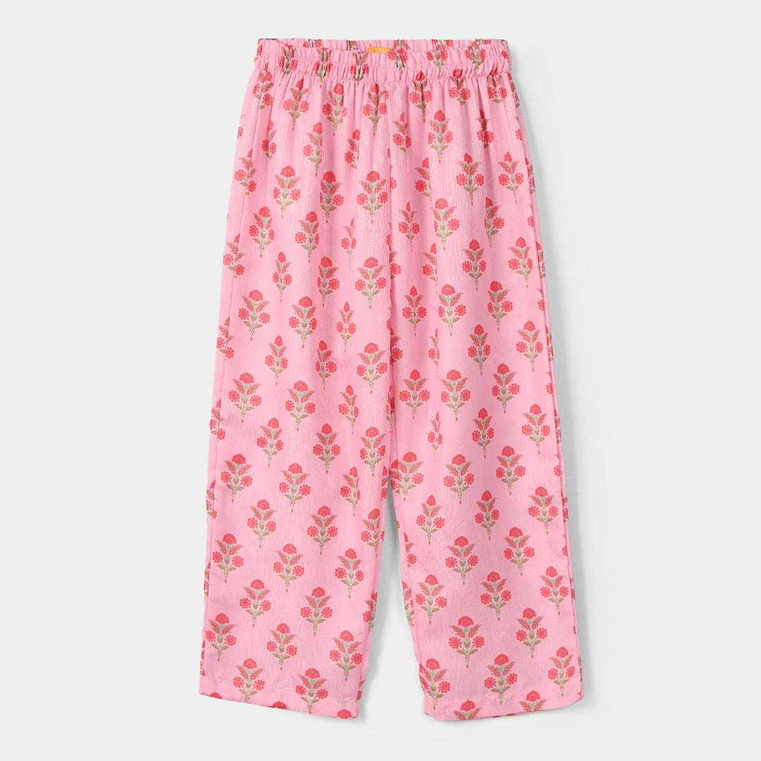 Teens Girls Jacquard Printed 2-Pc Set (Opal) - Pink