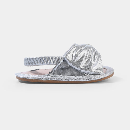 Girls Shoes 222-34-SILVER