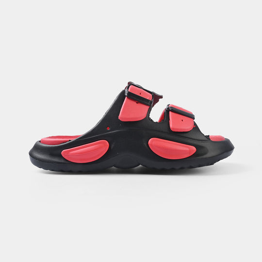 Boys Slipper A11+8-BLACK
