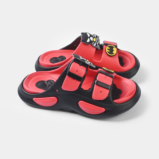 Boys Slipper A11+8-BLACK