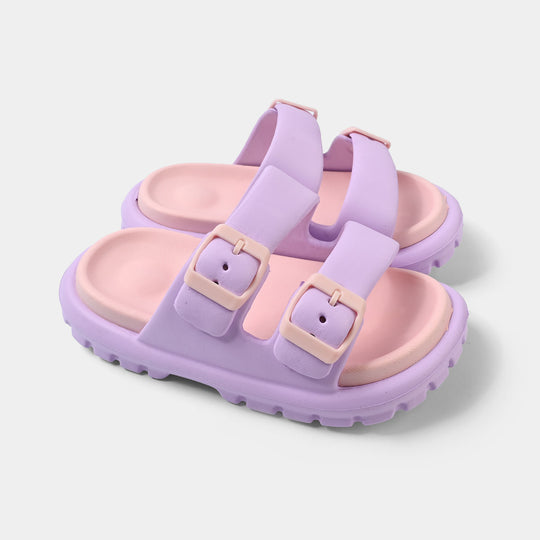 Girls Slipper V338-2-Purple