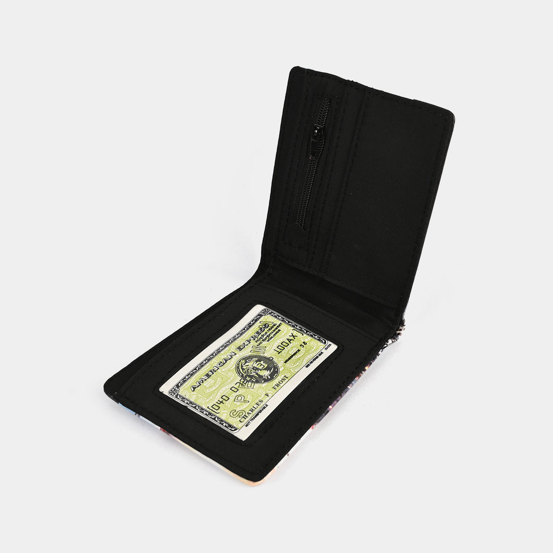 Action Hero Printed Character Wallet for Kids