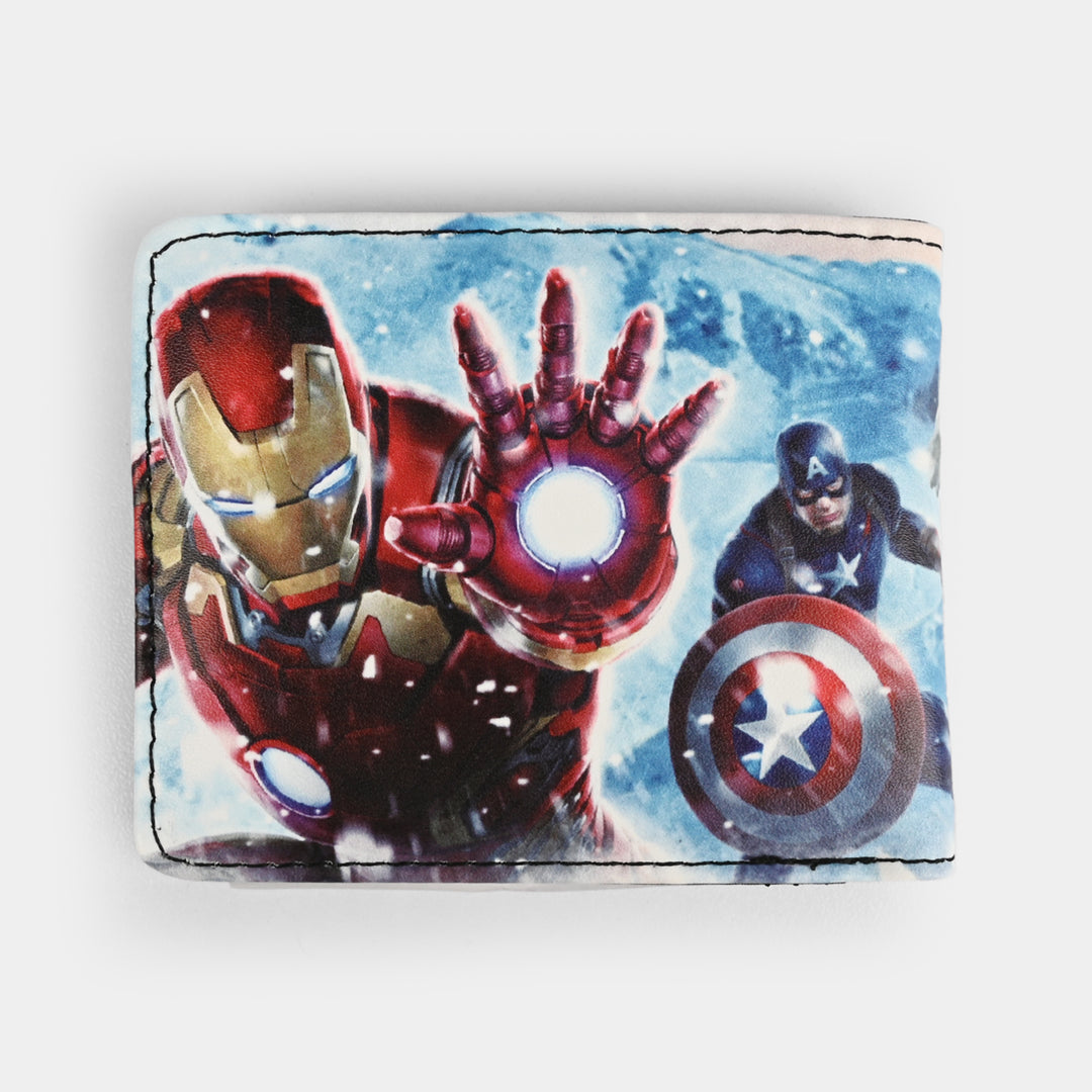 Action Hero Printed Character Wallet for Kids