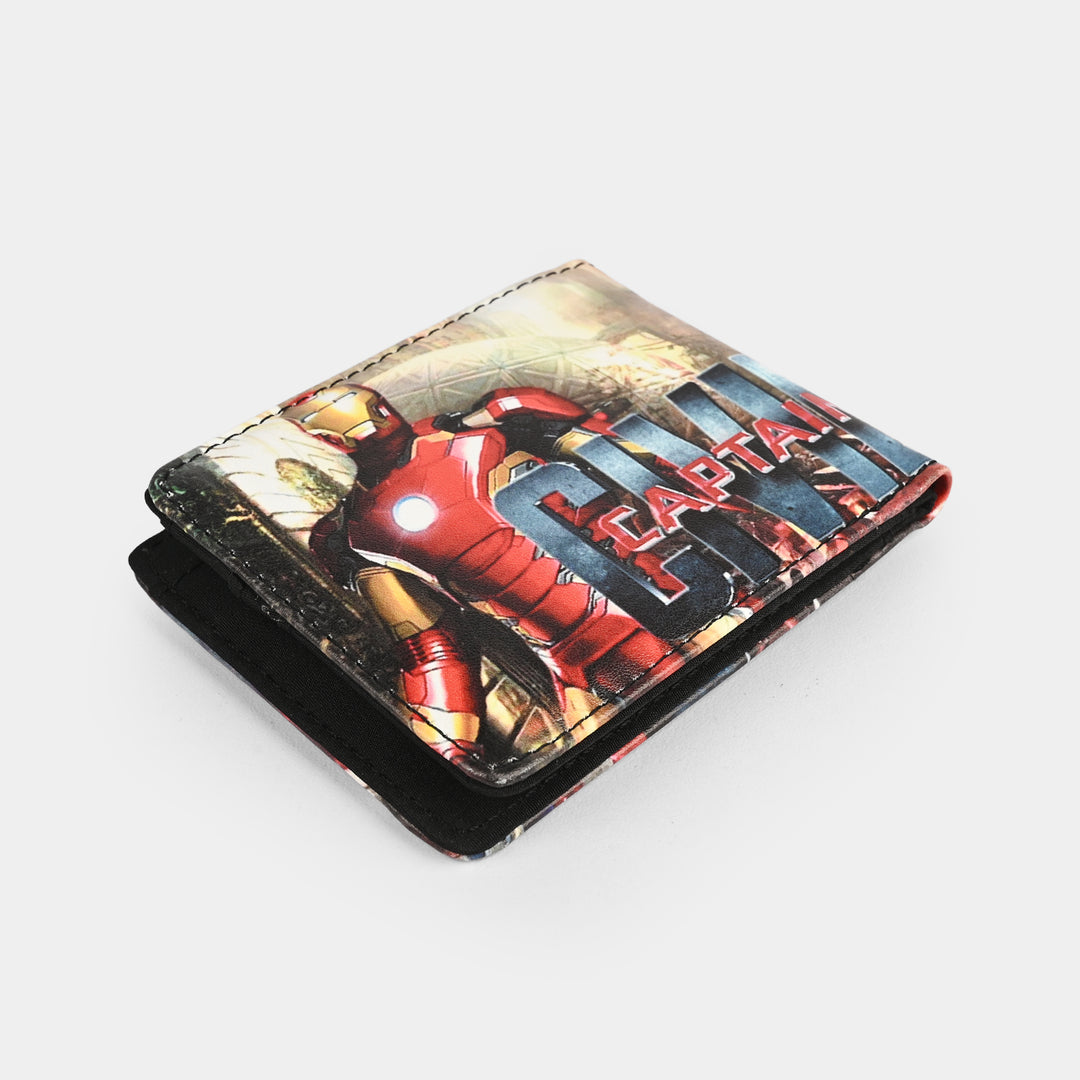 Action Hero Printed Character Wallet for Kids