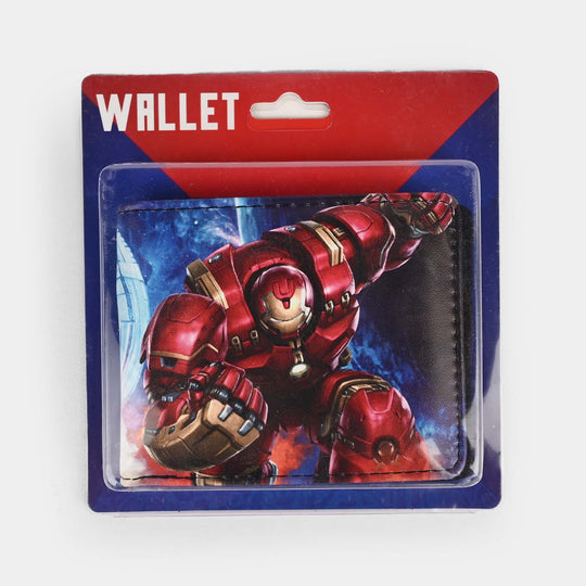 Action Hero Printed Character Wallet for Kids