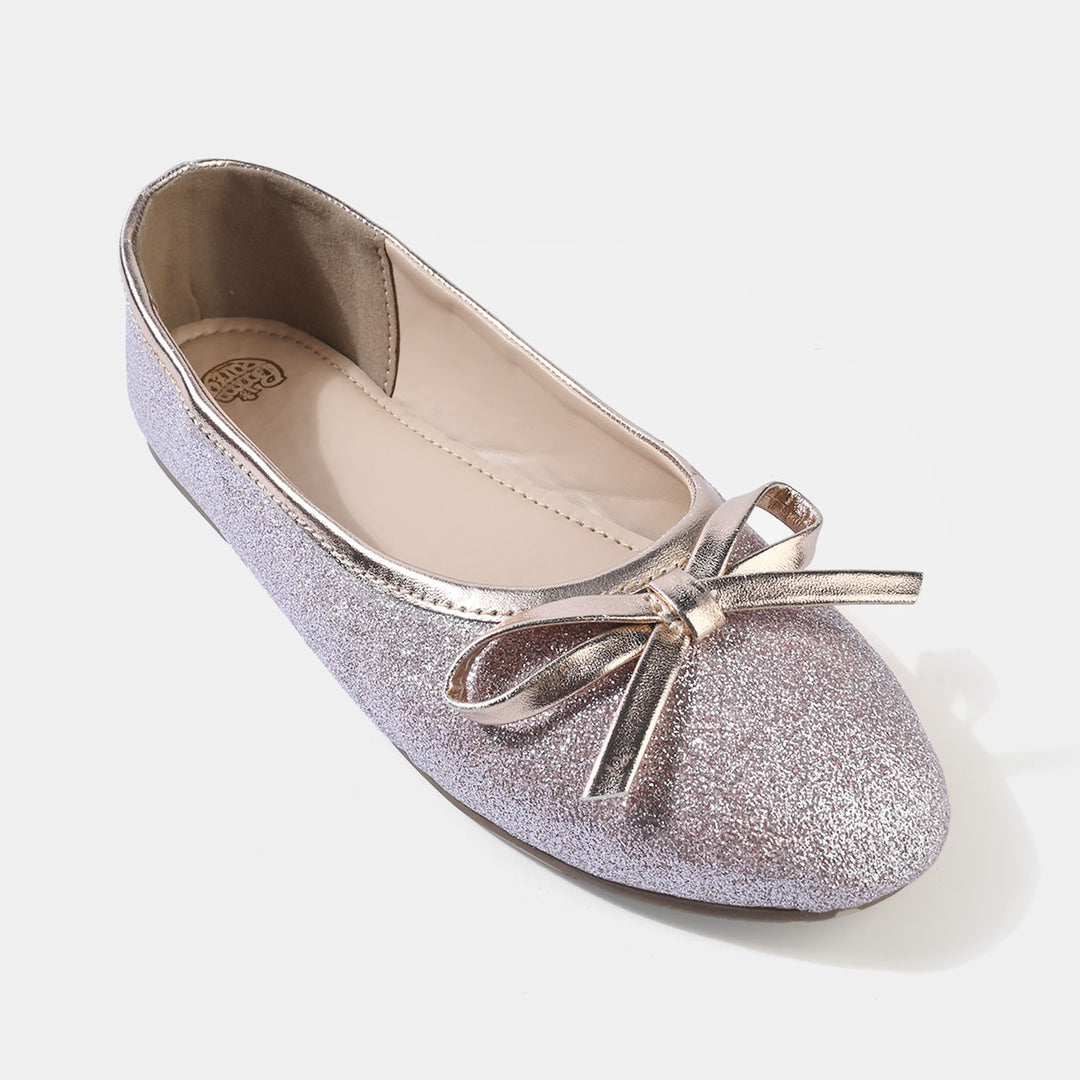 Girls Pumps AS-S02-CHAMPAGNE