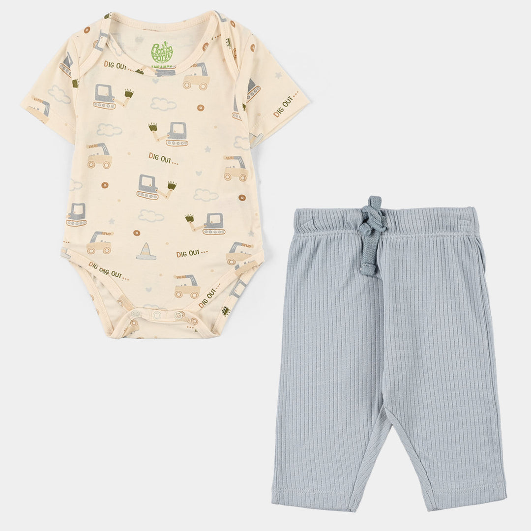 Infant Boys Bamboo Viscose 2-Piece Set