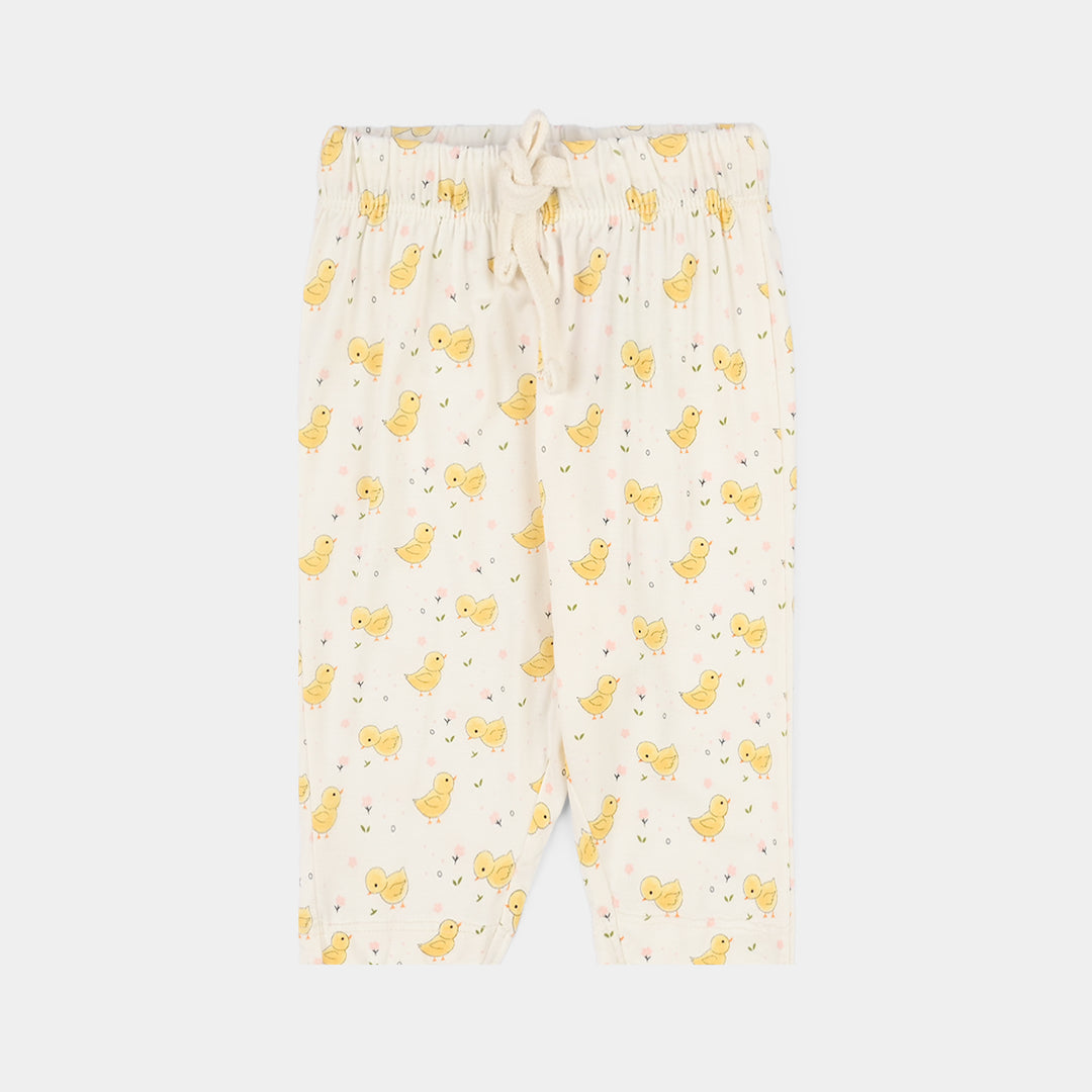 Infant Girls Bamboo Viscose Trouser Set Pack of 2 - Multi