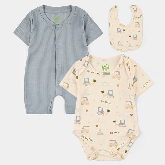 Infant Boys Bamboo Viscose 3-Piece Set