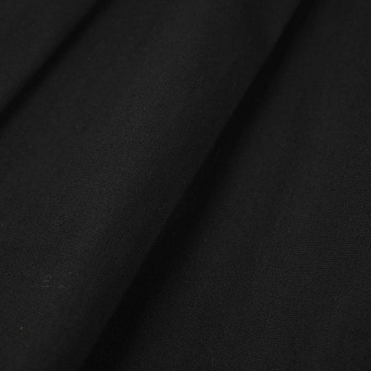 Girls Cotton Farshi Shalwar - Black