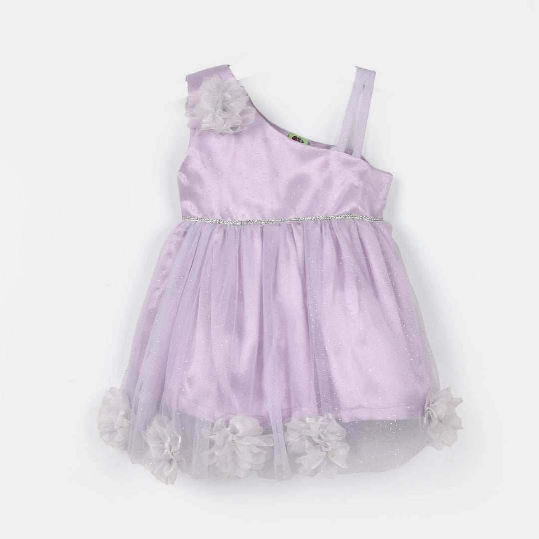 Infant Girls Net Fancy Frock (Little Fairy) - Lilac