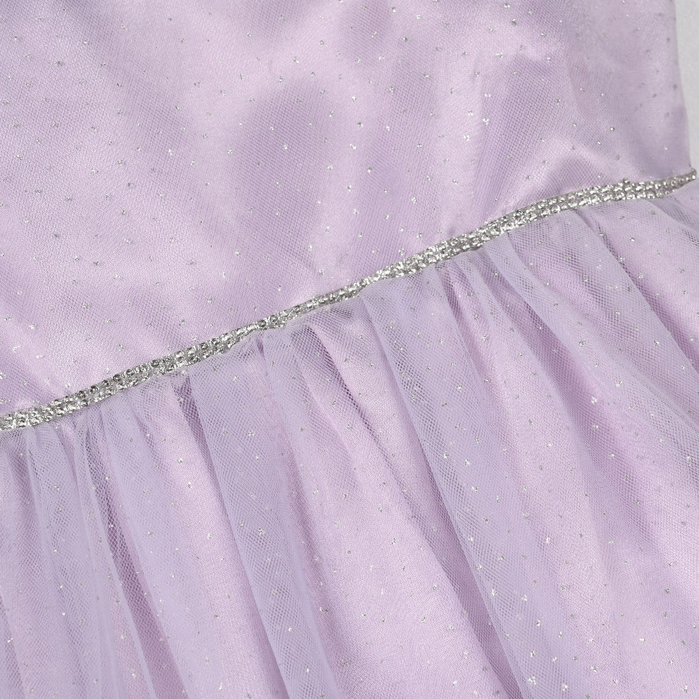 Infant Girls Net Fancy Frock (Little Fairy) - Lilac