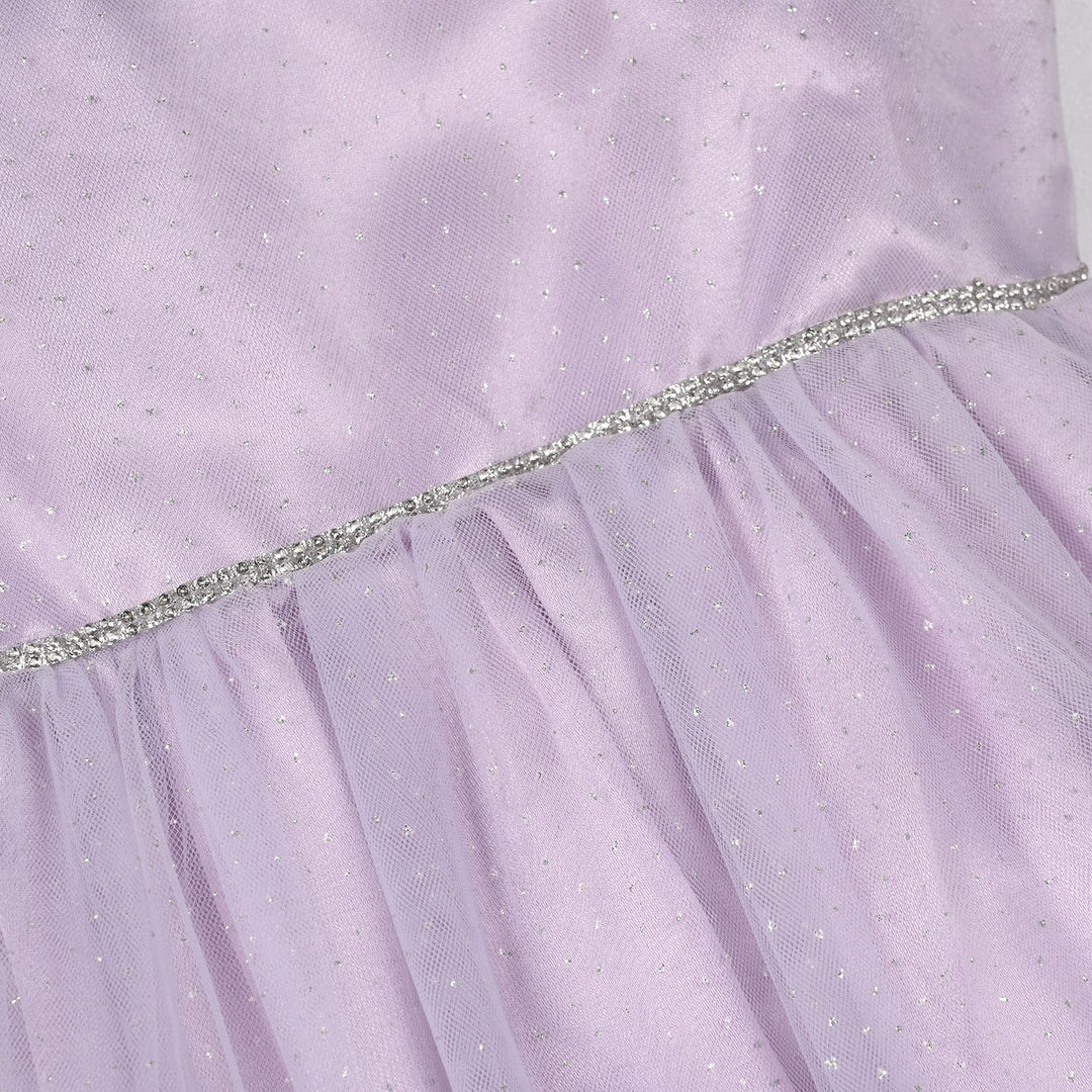 Infant Girls Net Fancy Frock (Little Fairy) - Lilac