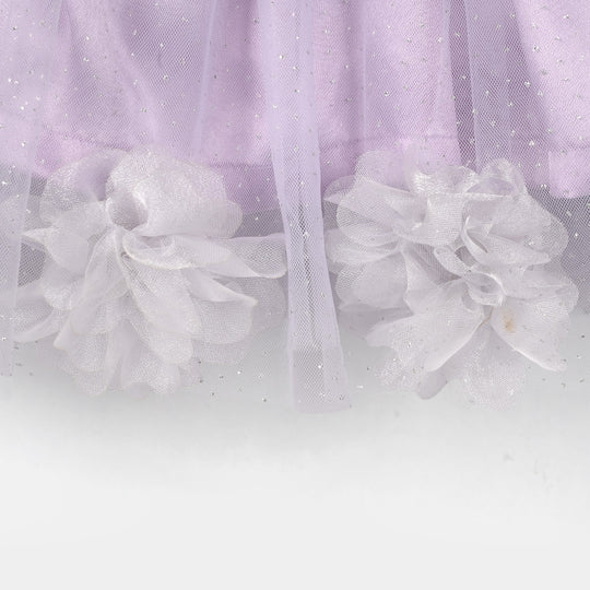 Infant Girls Net Fancy Frock (Little Fairy) - Lilac