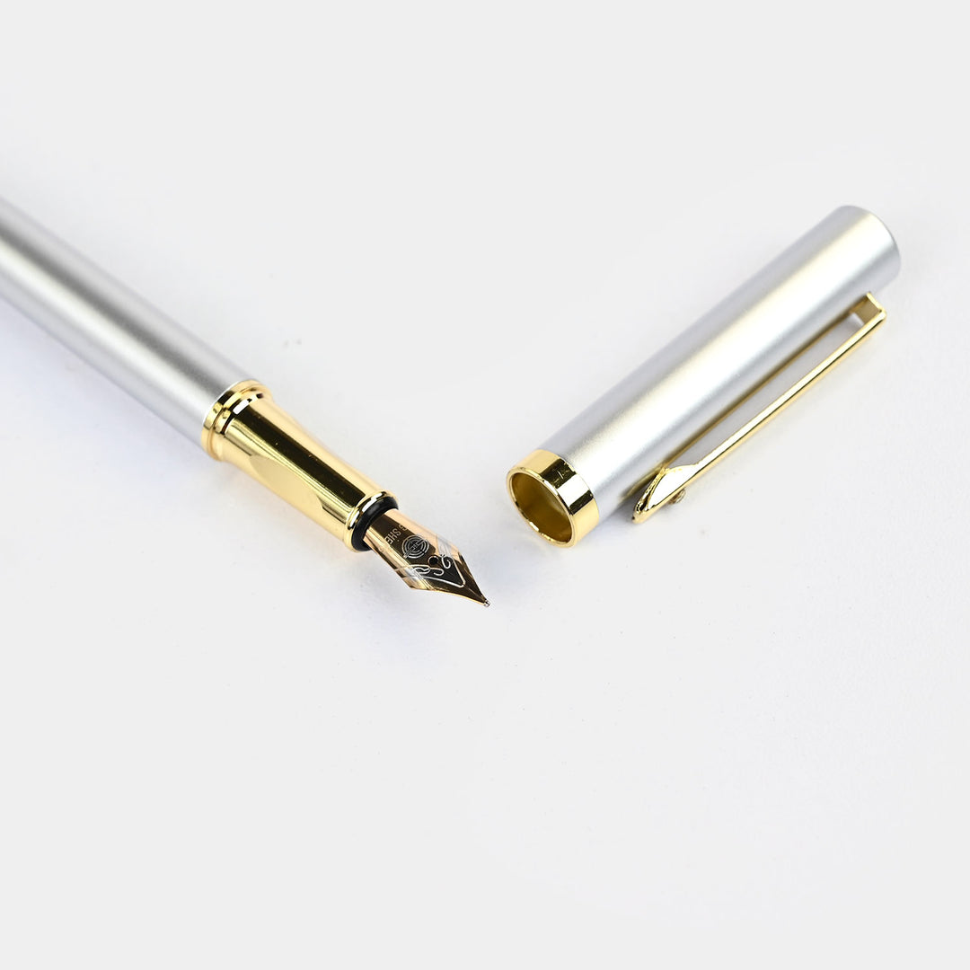 Fancy Ink Pen with Plastic Case