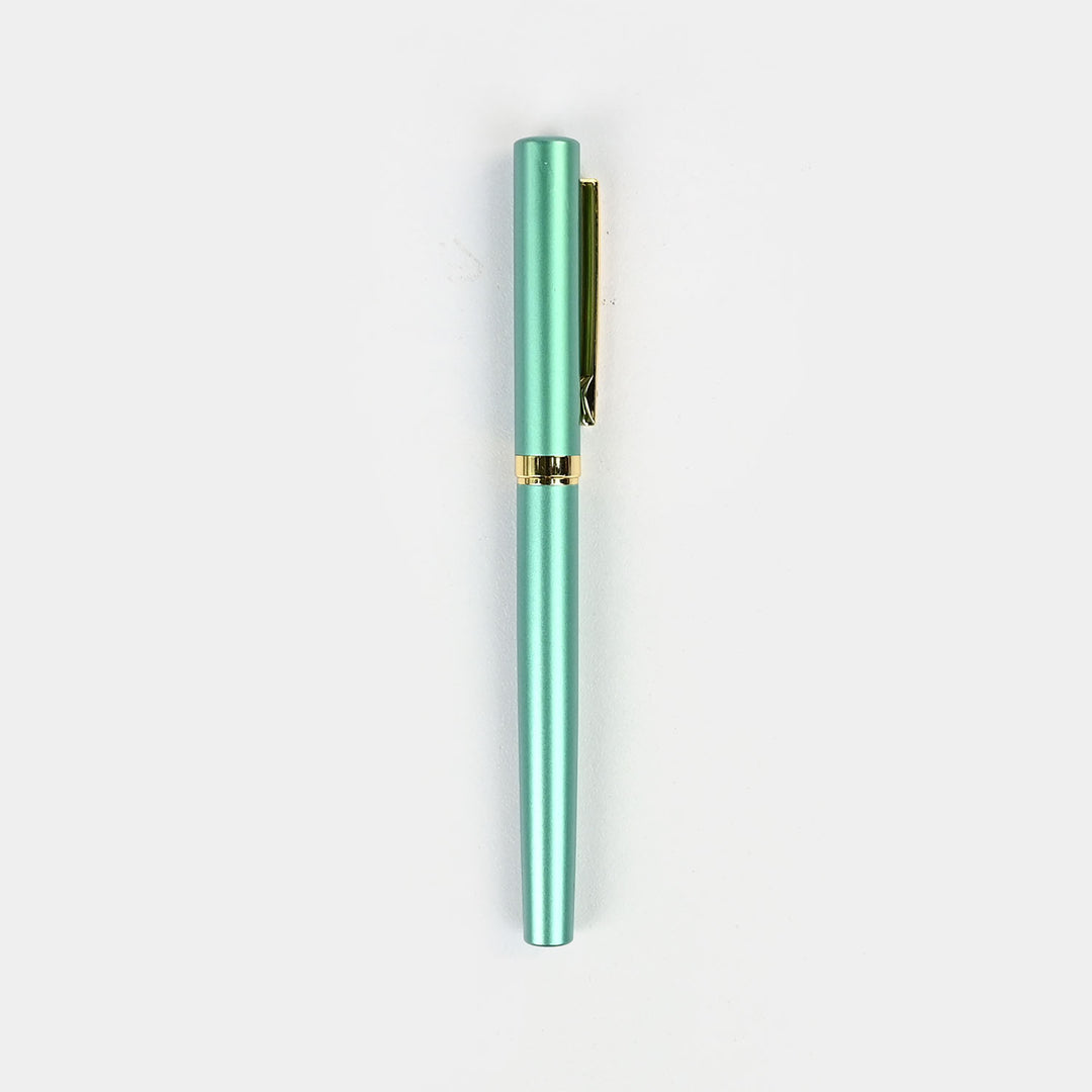 Fancy Ink Pen with Plastic Case