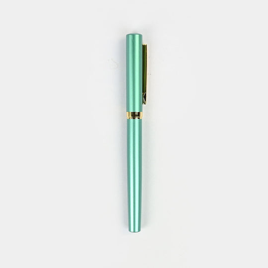 Fancy Ink Pen with Plastic Case