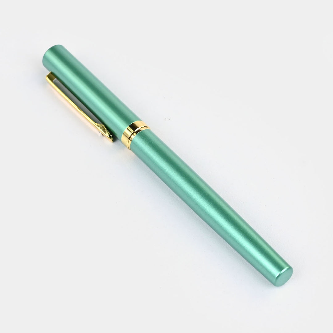 Fancy Ink Pen with Plastic Case