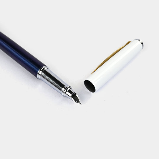 Fancy Ink Pen with Plastic Case