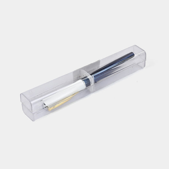 Fancy Ink Pen with Plastic Case
