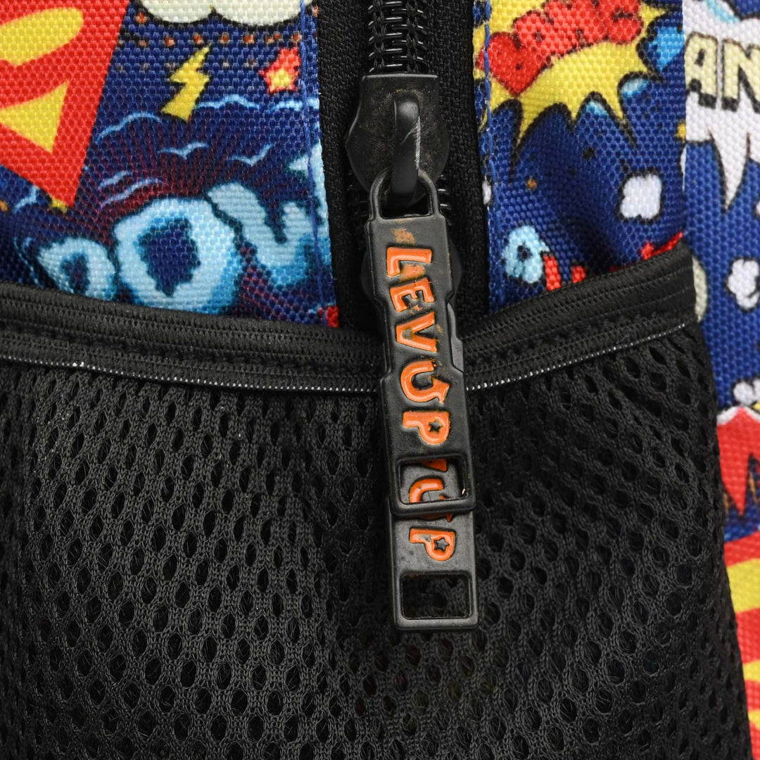 LEVUP 16" 3D Embossed Backpack | Grade 1-4