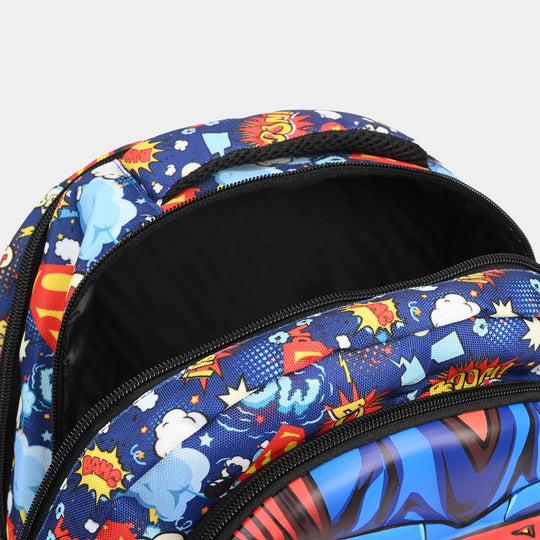 LEVUP 16" 3D Embossed Backpack | Grade 1-4