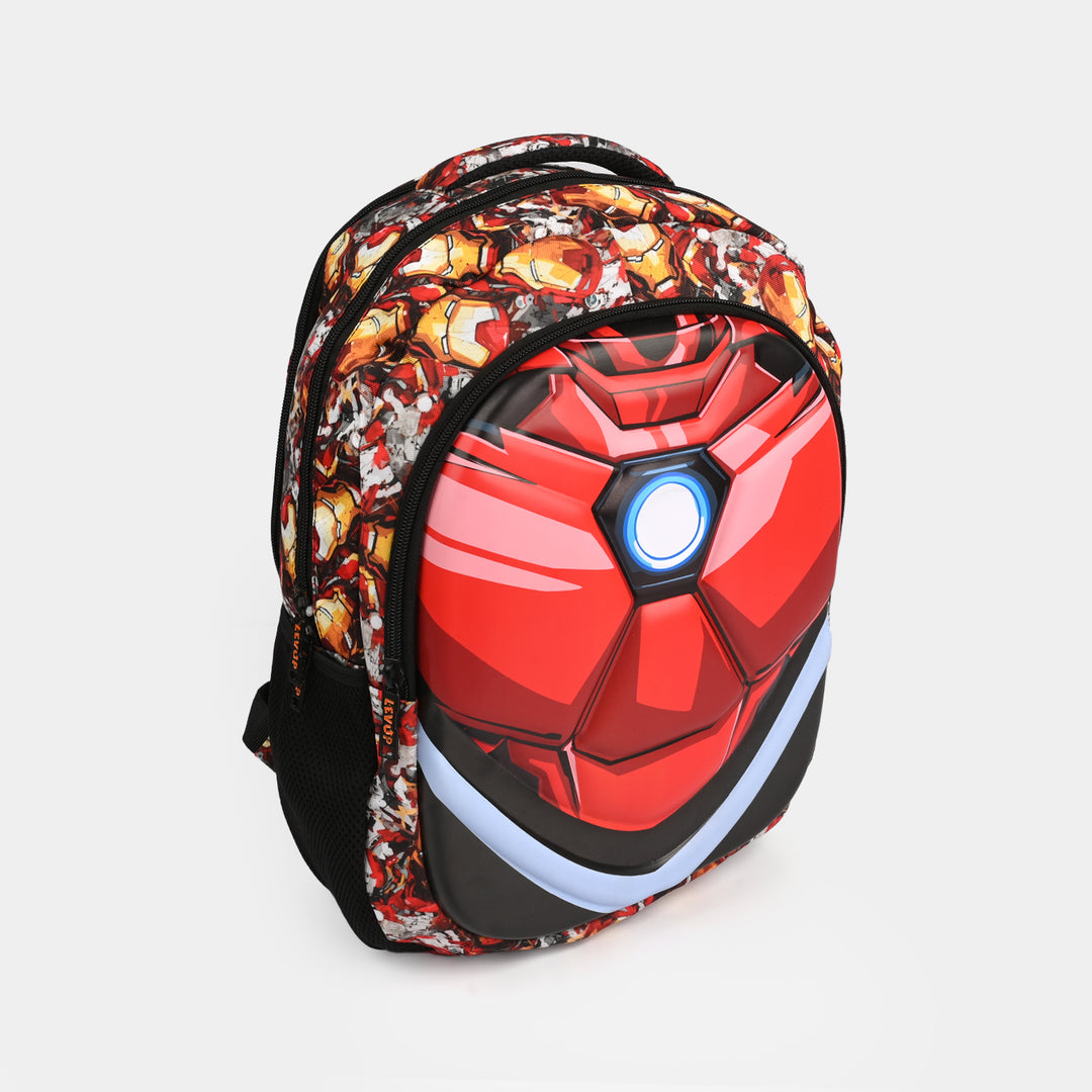 LEVUP 16" 3D Embossed Backpack | Grade 1-4