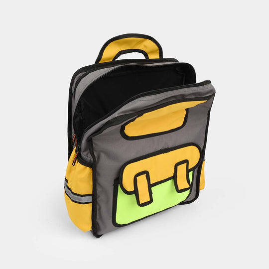 LEVUP 16" 2D Style Backpack/School Bag | Grade 1-4