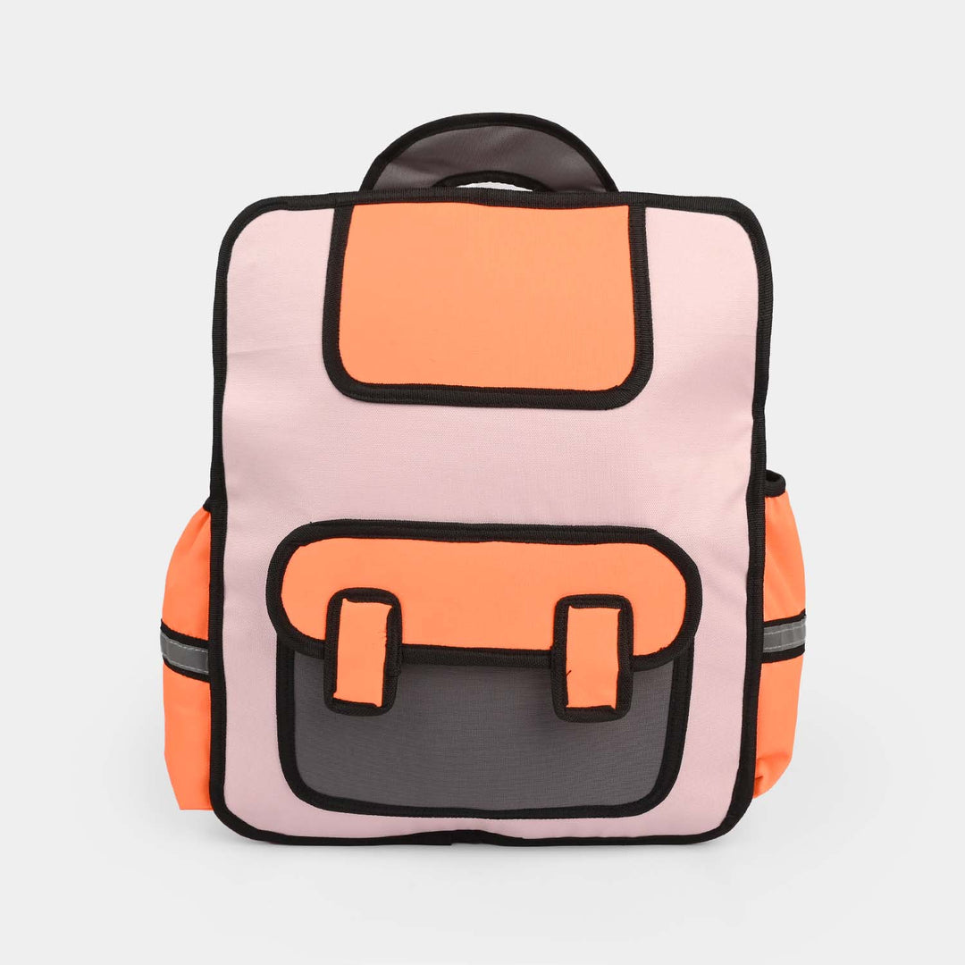 LEVUP 16" 2D Style Backpack/School Bag | Grade 1-4