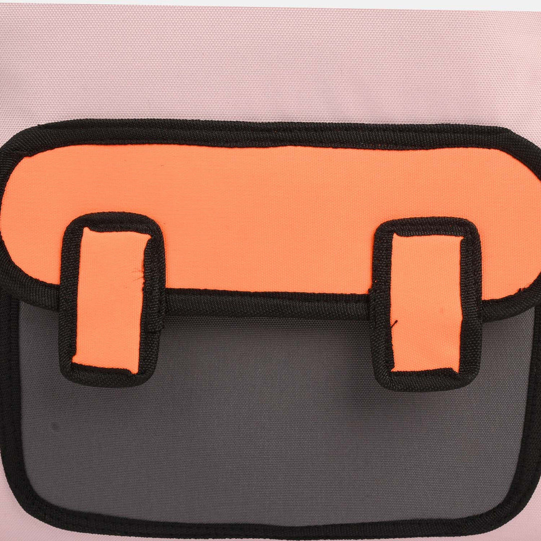 LEVUP 16" 2D Style Backpack/School Bag | Grade 1-4