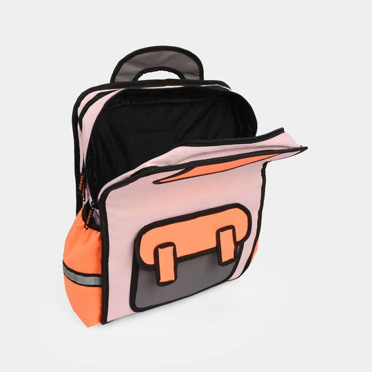 LEVUP 16" 2D Style Backpack/School Bag | Grade 1-4