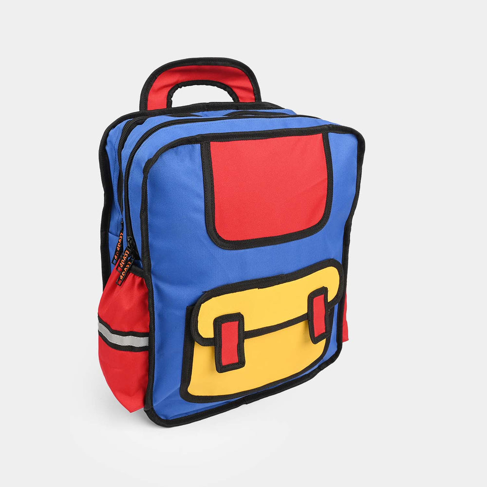 LEVUP 16" 2D Style Backpack/School Bag | Grade 1-4
