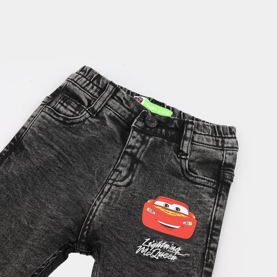 Infant Boys Denim rigid Pant-LIGHT GREY