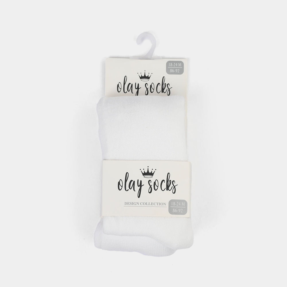 Girls Legging Basic-White