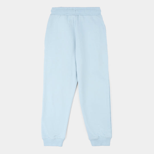 Girls Jersey/Terry Pyjama Coastal Vibes-Blue