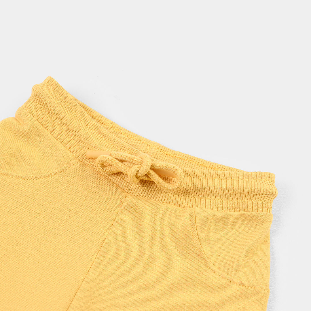 Infant Boys Cotton Terry Short Chase The Sun