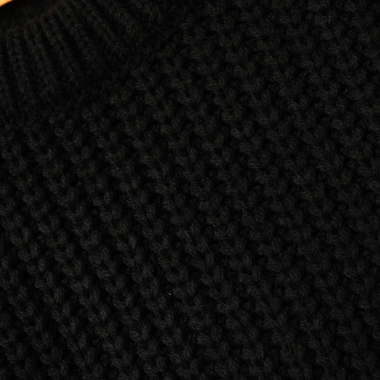 Boys Acrylic Sweater - 95 - Black
